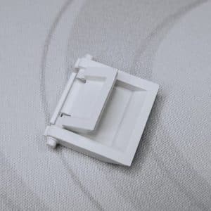 SERVICEDEL - FOLDBAR FOD TIL  KEYBOARD GENESIS THOR 404 TKL HVID - Billede 1