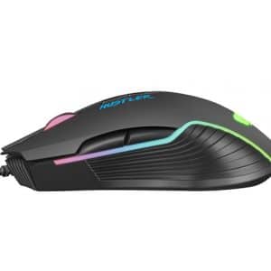 GAMING MOUSE FURY HUSTLER 6400DPI RGB BACKLIT OPTICAL WITH SOFTWARE BLACK - Billede 3