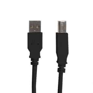 Sinox One USB 2.0 kabel. 1,8m. Sort, SOC4002B-BLACK