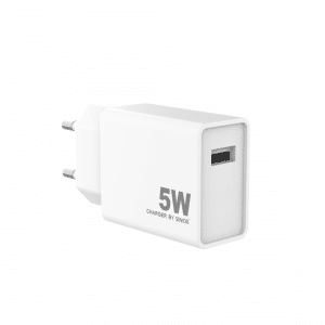 Sinox PRO 230V USB-A oplader 5W. Hvid, SXP6005