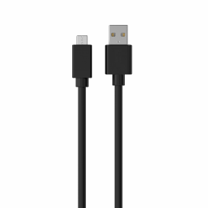 Sinox USB A - Micro USB kabel. 1,8m. Sort, SOC04902