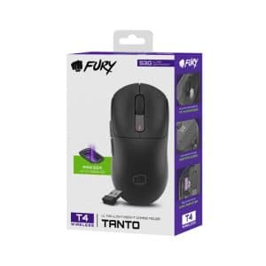 GAMING MOUSE FURY TANTO T4 TRÅDLØS 12000DPI SORT - Billede 7