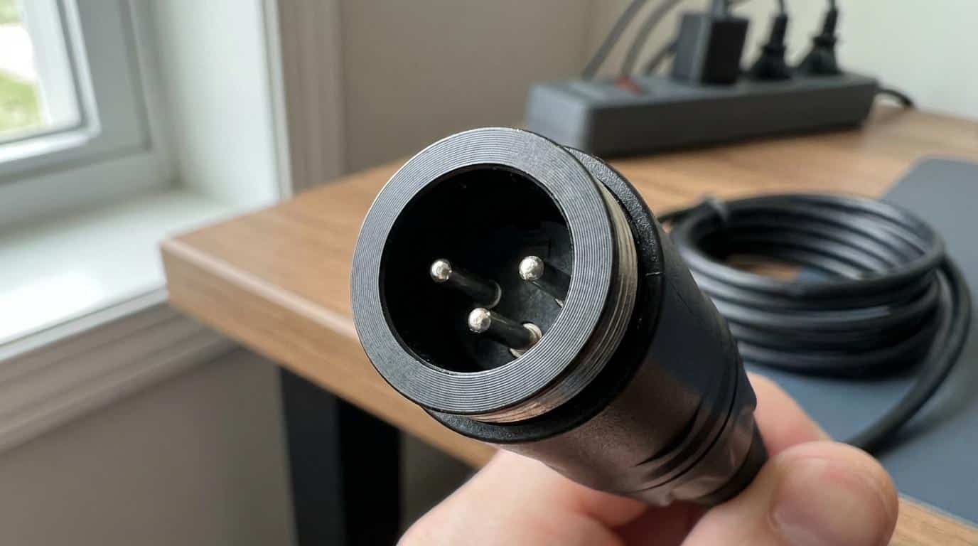 e-bike oplader 42v xlr 3-pin