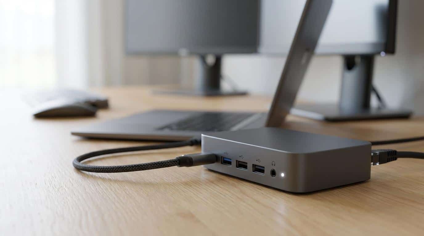 vælge usb-c hub eller dockingstation