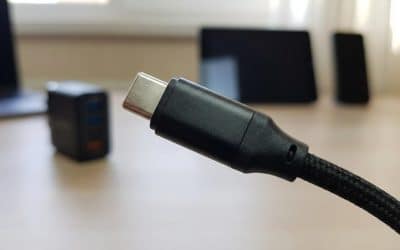 usb-c oplader flere porte watt fordeling