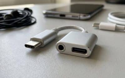 usb-c til mini jack adapter