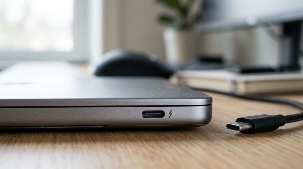 usb-c symboler