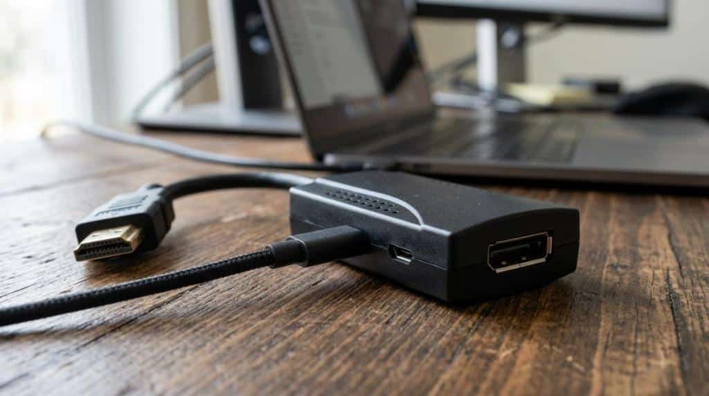 adapter gammel skærm til ny pc